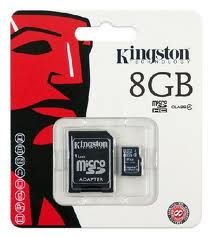 Cartão de Memoria 8GB